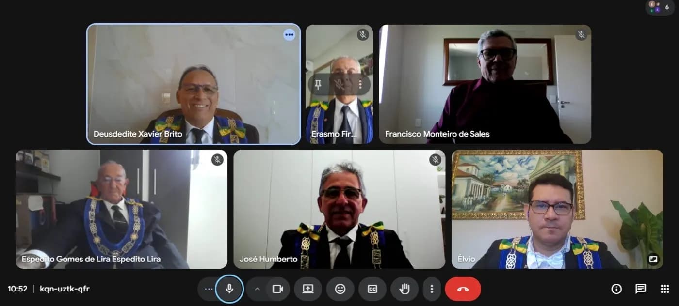 Registro fotográfico: REUNIÃO ORDINÁRIA VIRTUAL DO CONSELHO ESTADUAL – ABERTURA 2026.