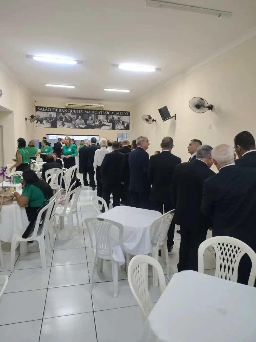 Registro fotográfico: LOJA MAÇÔNICA JOÃO CECÍLIO DA COSTA N° 2.116, ORIENTE DE NATAL/RN –SESSÃO MAGNA DE INICIAÇÃO.