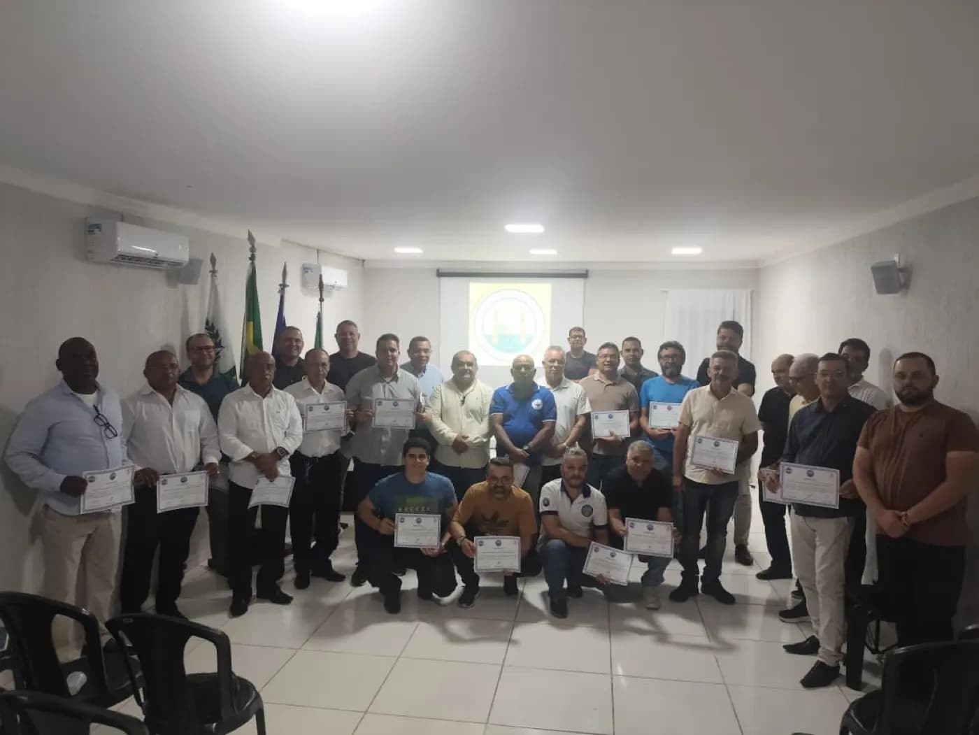 Registro fotográfico: MINICURSO DE MESTRE DE CERIMÔNIAS E EXPERTOS REALIZADO PELO GRANDE ORIENTE DO BRASIL – RIO GRANDE DO NORTE (GOB-RN).