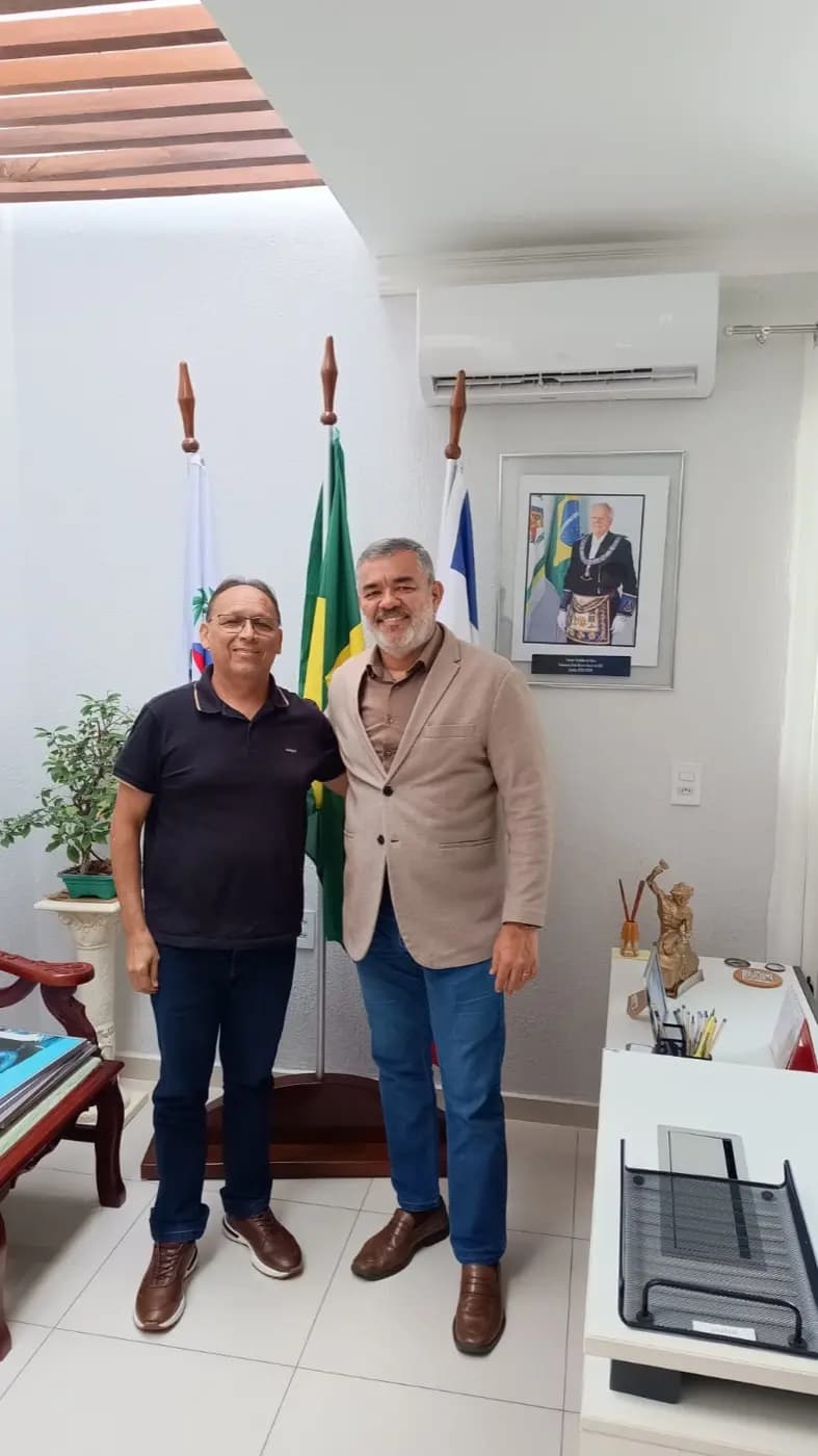 Registro fotográfico: EXPEDIENTE CONJUNTO DO GRÃO-MESTRE E DO GRÃO–MESTRE ADJUNTO DO GOB-RN.