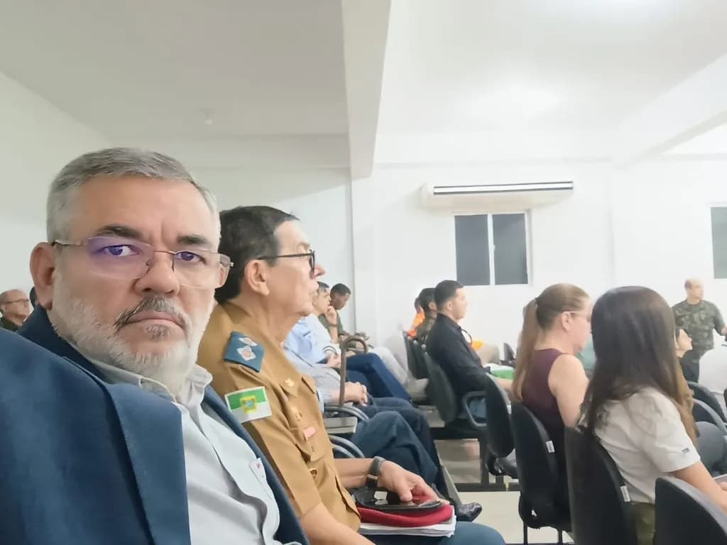 Registro fotográfico: PARTICIPAÇÃO DO GRÃO-MESTRE DO GOB-RN NA 3ª REUNIÃO DE PLANEJAMENTO PARA O DESFILE CÍVICO MILITAR 2026, EM HOMENAGEM À INDEPENDÊNCIA DO BRASIL.