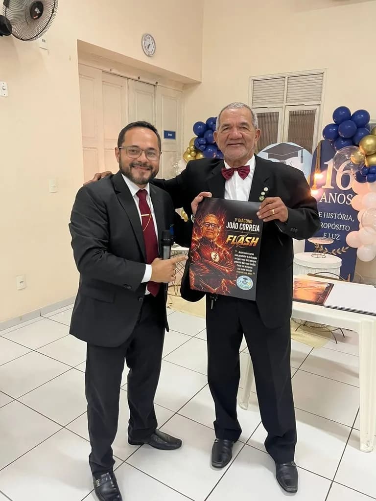 Registro fotográfico: LOJA MAÇÔNICA UNIVERSITÁRIA MÁRIO VILAR DE MELO Nº 4.085, ORIENTE DE NATAL/RN – SESSÃO MAGNA DE ELEVAÇÃO E ATO EM HOMENAGEM AO ANIVERSÁRIO DA LOJA E AO DIA DOS PAIS.