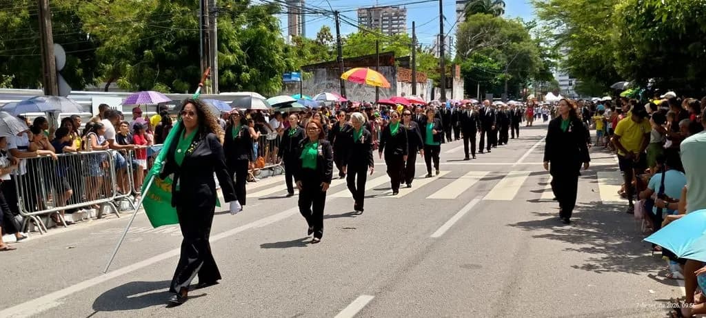 Registro fotográfico: PARTICIPAÇÃO DA FAMÍLIA GOB-RN NO DESFILE DA INDEPENDÊNCIA DO BRASIL 2026.