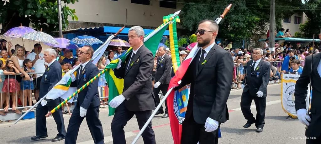 Registro fotográfico: PARTICIPAÇÃO DA FAMÍLIA GOB-RN NO DESFILE DA INDEPENDÊNCIA DO BRASIL 2026.