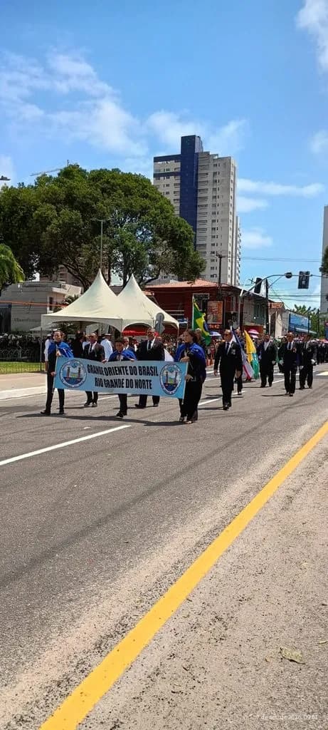 Registro fotográfico: PARTICIPAÇÃO DA FAMÍLIA GOB-RN NO DESFILE DA INDEPENDÊNCIA DO BRASIL 2026.