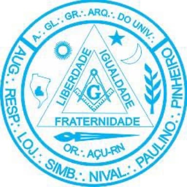 Estandarte da ARLS Nival Paulino Pinheiro nº 2096