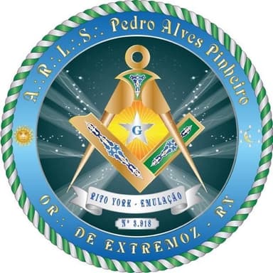 Estandarte da ARLS Pedro Alves Pinheiro nº 3918