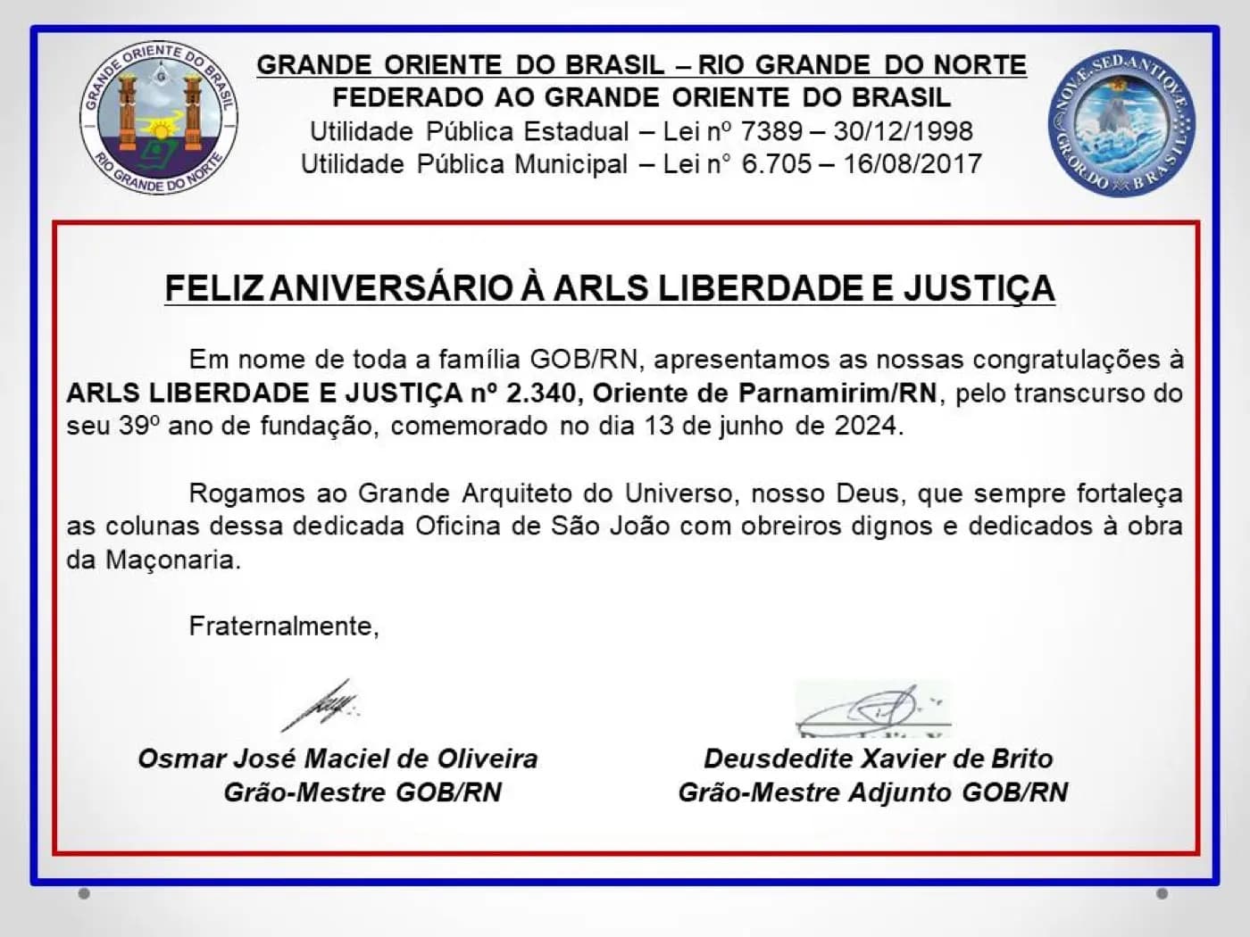 Registro fotográfico: FELIZ ANIVERSÁRIO