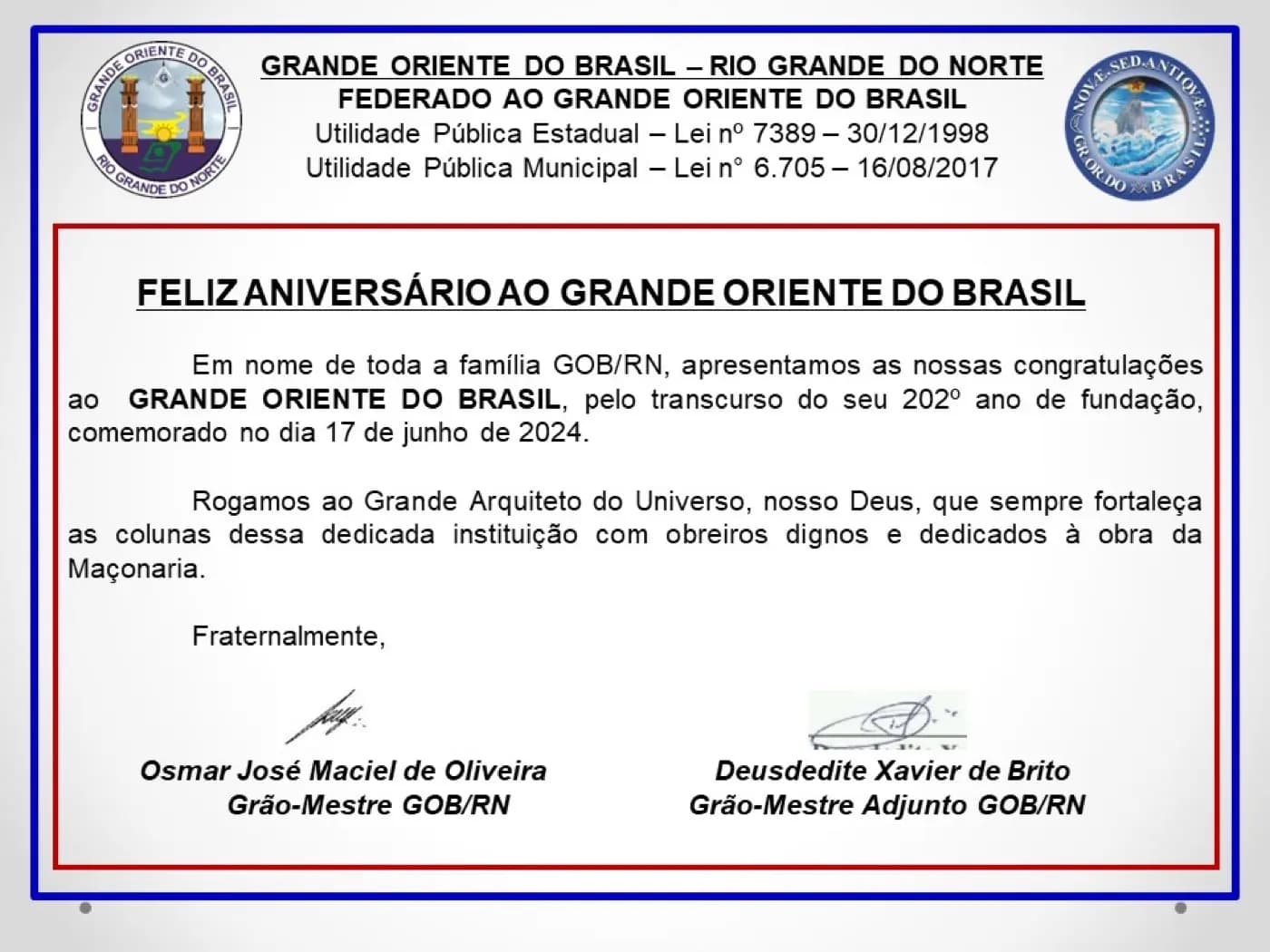 Registro fotográfico: FELIZ ANIVERSÁRIO