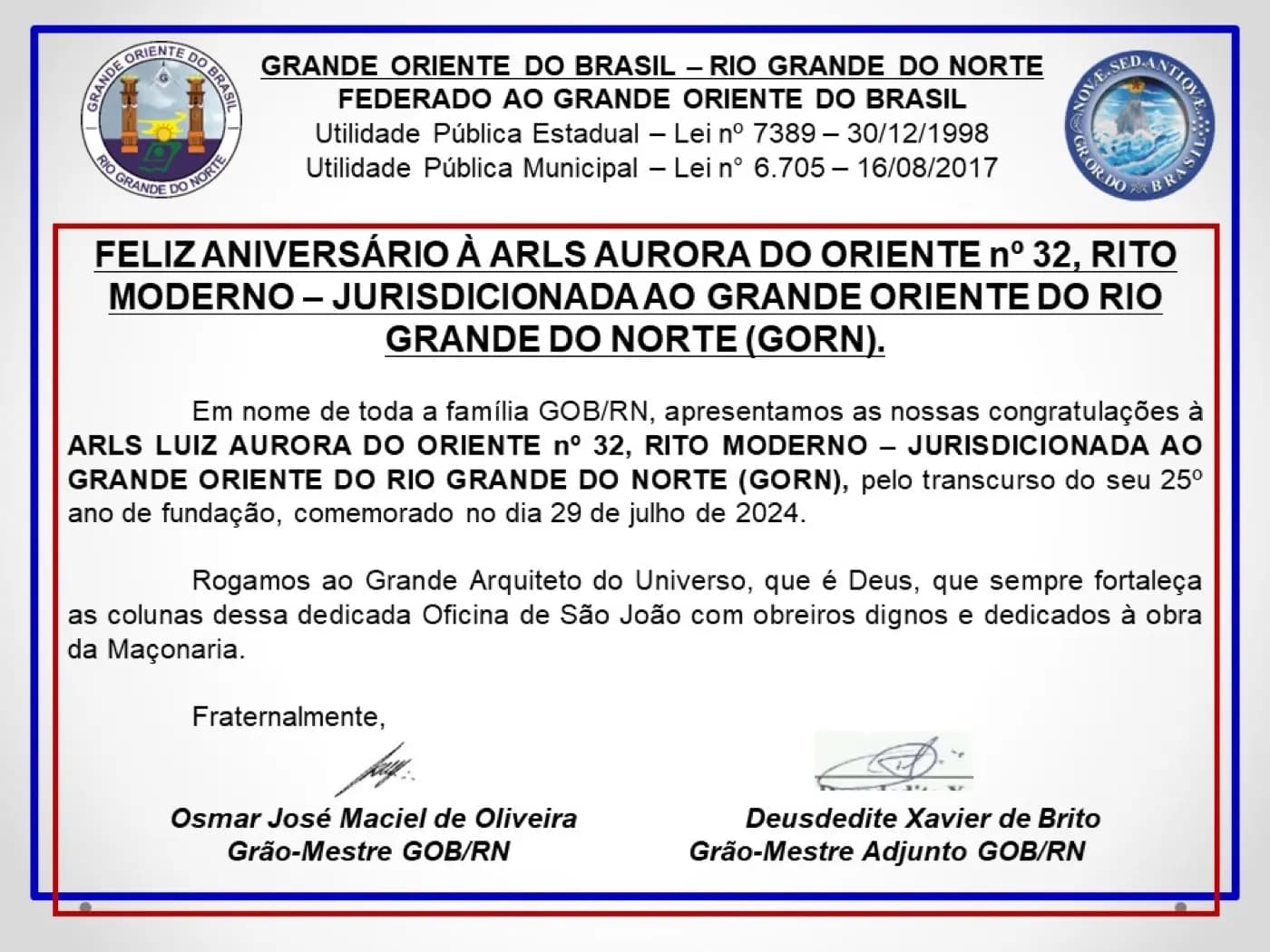 Registro fotográfico: FELIZ ANIVERSÁRIO