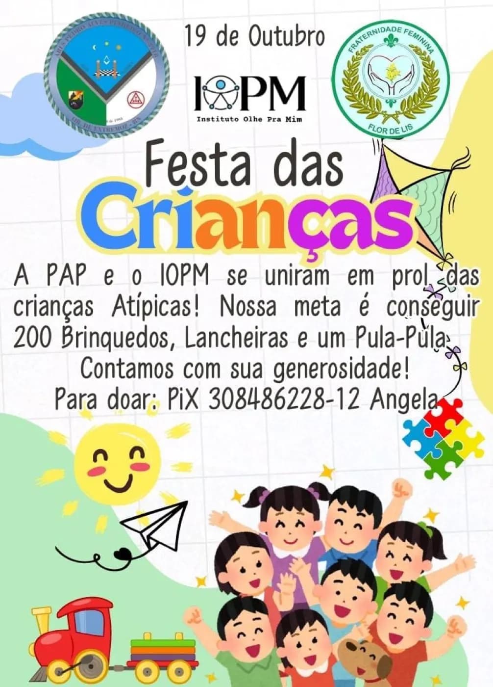 Registro fotográfico: FESTA DAS CRIANÇAS