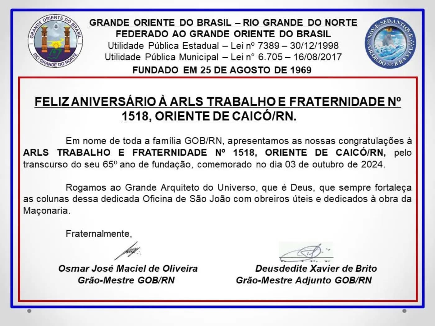 Registro fotográfico: FELIZ ANIVERSÁRIO
