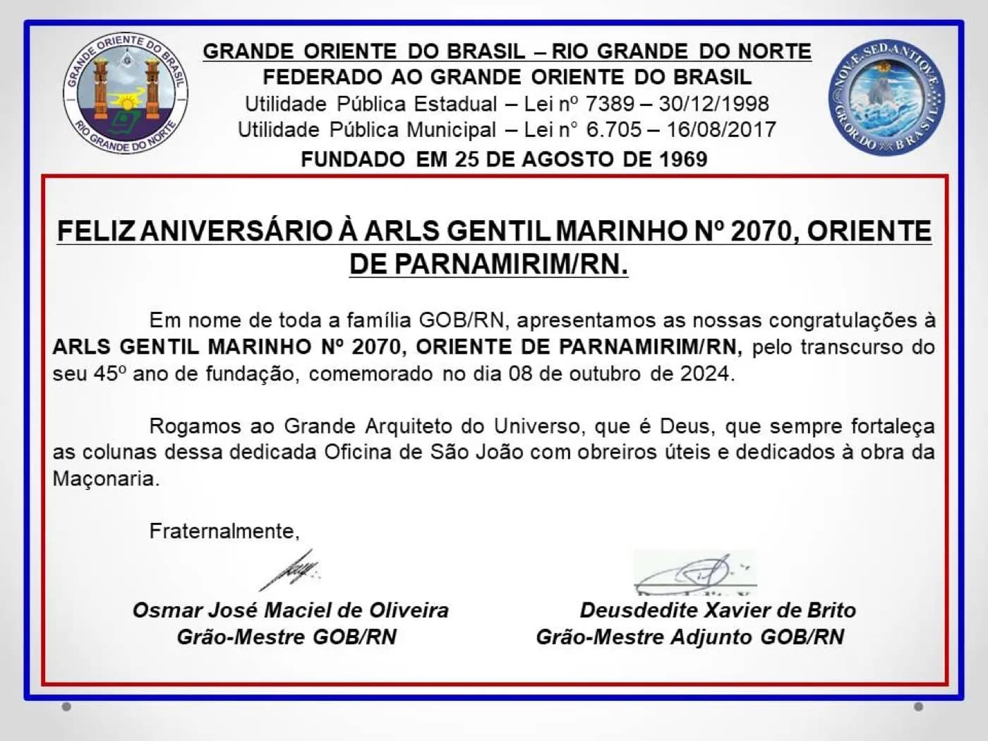 Registro fotográfico: FELIZ ANIVERSÁRIO