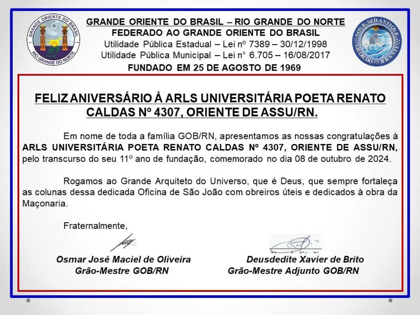 Registro fotográfico: FELIZ ANIVERSÁRIO