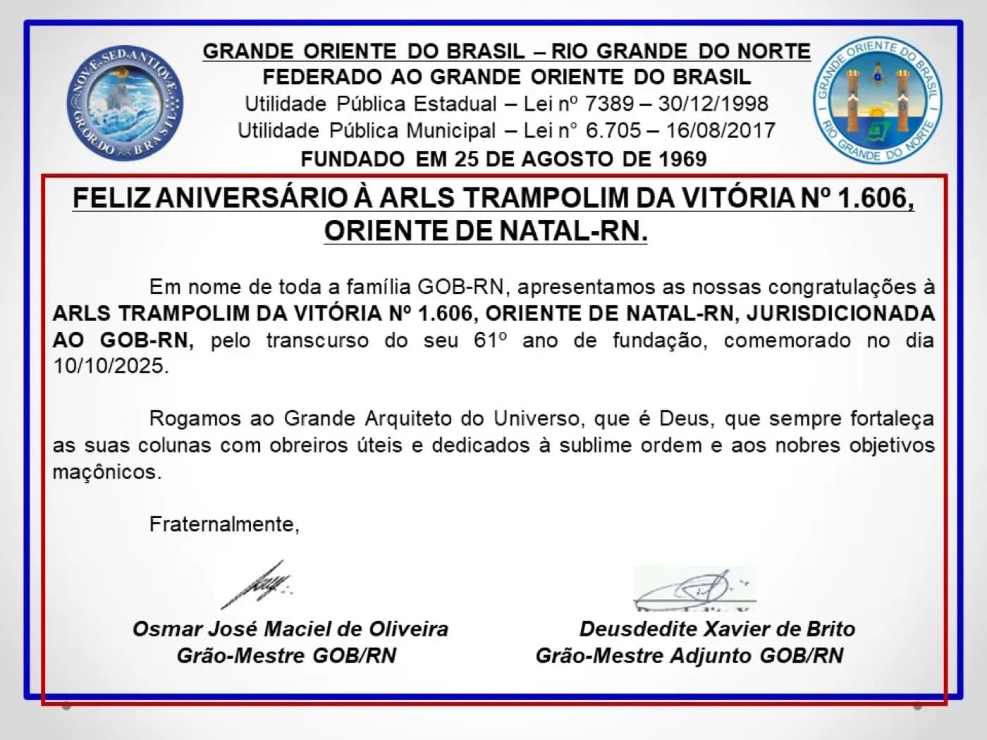 Registro fotográfico: FELIZ ANIVERSÁRIO